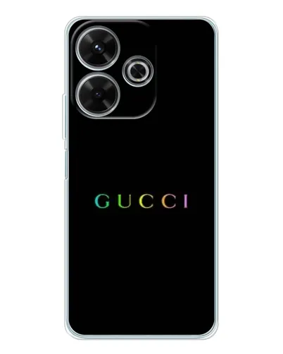 Чехол для OPPO K13 Turbo с картинкой «Gucci — неоновый минимализм» Чехол для OPPO K13 Turbo с картинкой «Gucci — неоновый минимализм»