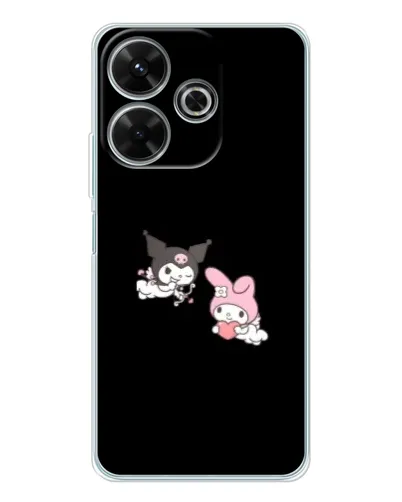 Чехол для OPPO K13 Turbo с картинкой «My Melody и Kuromi»