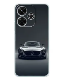 Чехол для OPPO K13 Turbo с картинкой «Mercedes на черном»