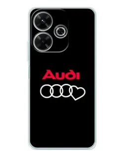 Чехол для OPPO K13 Turbo с картинкой «Логотип Audi Heart»