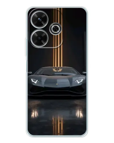 Чехол для OPPO K13 Turbo с картинкой «Lamborghini золотые линии» Чехол для OPPO K13 Turbo с картинкой «Lamborghini золотые линии»
