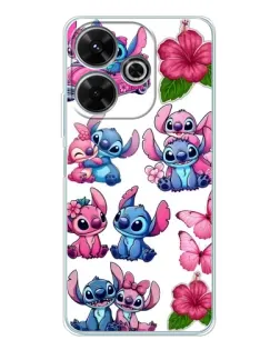 Чехол для OPPO K13 Turbo с картинкой «Стикеры Stitch и Angel»