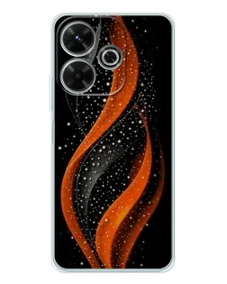 Чехол для OPPO K13 Turbo с картинкой «Огненная звездная волна»