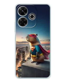 Чехол для OPPO K13 Turbo с картинкой «Капи-мен супергерой»