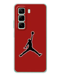 Чехол для OPPO K13x 5G с картинкой «Jordan Red Back»