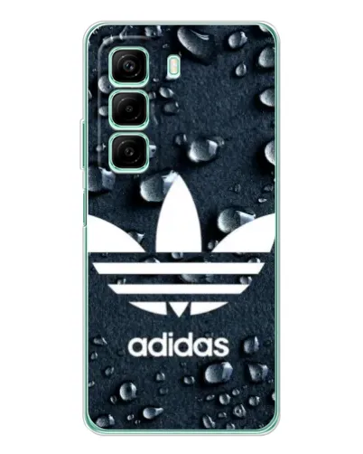 Чехол для OPPO K13x 5G с картинкой «Adidas Trefoil Blue»