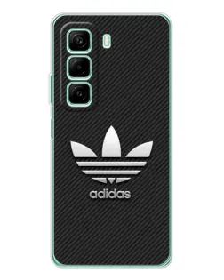 Чехол для OPPO K13x 5G с картинкой «Adidas Карбоновая текстура»