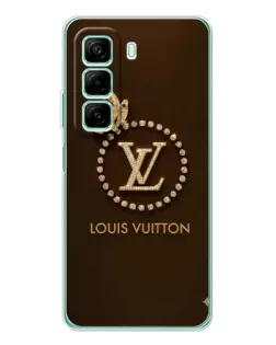 Чехол для OPPO K13x 5G с картинкой «LV — золотая печать»