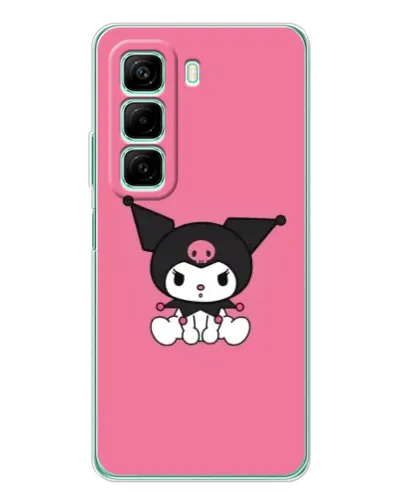 Чехол для OPPO K13x 5G с картинкой «Хмурая Kuromi» Чехол для OPPO K13x 5G с картинкой «Хмурая Kuromi»