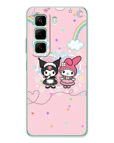 Чехол для OPPO K13x 5G с картинкой «My Melody и Kuromi» Чехол для OPPO K13x 5G с картинкой «My Melody и Kuromi»