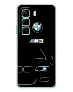 Чехол для OPPO K13x 5G с картинкой «Минималистичный принт BMW M3»