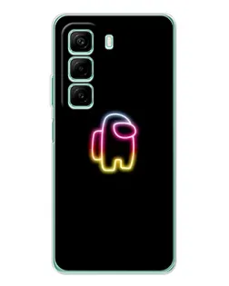 Чехол для OPPO K13x 5G с картинкой «Among Us градиент»