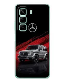 Чехол для OPPO K13x 5G с картинкой «Mercedes G-Class красный»