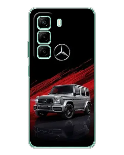 Чехол для OPPO K13x 5G с картинкой «Mercedes G-Class красный»