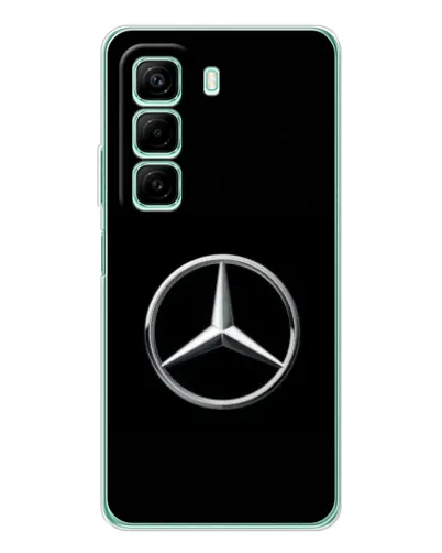 Чехол для OPPO K13x 5G с картинкой «Mercedes классический лого»