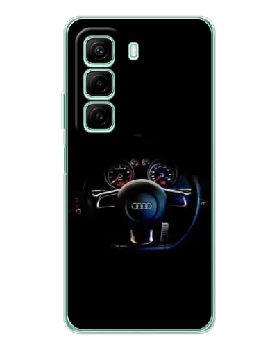 Чехол для OPPO K13x 5G с картинкой «Салон Audi — руль» Чехол для OPPO K13x 5G с картинкой «Салон Audi — руль»