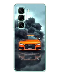 Чехол для OPPO K13x 5G с картинкой «Audi в облаках дыма» Чехол для OPPO K13x 5G с картинкой «Audi в облаках дыма»