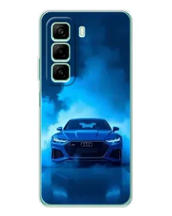 Чехол для OPPO K13x 5G с картинкой «Audi — голубая энергия» Чехол для OPPO K13x 5G с картинкой «Audi — голубая энергия»