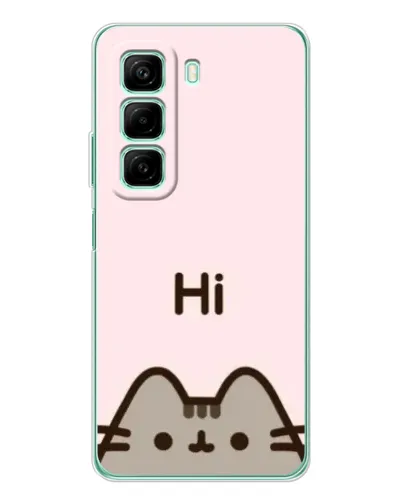 Чехол для OPPO K13x 5G с картинкой «Пушин говорит Hi» Чехол для OPPO K13x 5G с картинкой «Пушин говорит Hi»