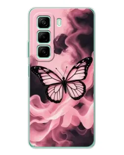 Чохол для OPPO K13x 5G з картинкою «Метелик у диму»