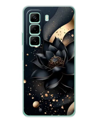 Чехол для OPPO K13x 5G с картинкой «Черный лотос»
