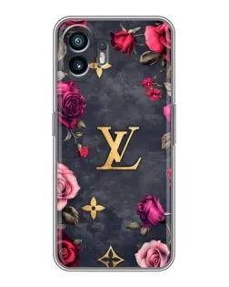Чехол для OPPO K14 Turbo с картинкой «Цветочный Louis Vuitton»