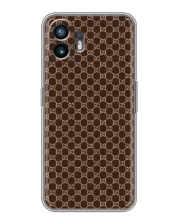 Чехол для OPPO K14 Turbo с картинкой «Gucci — шоколадная сетка»