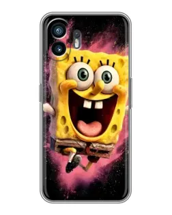 Чехол для OPPO K14 с картинкой «Взрывной Спанч Боб»