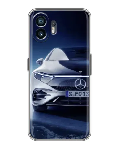 Чехол для OPPO K14 с картинкой «Mercedes EQ — будущее» Чехол для OPPO K14 с картинкой «Mercedes EQ — будущее»