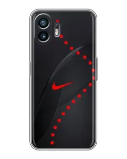 Чехол для OPPO K14x с картинкой «Абстрактный дизайн Nike»