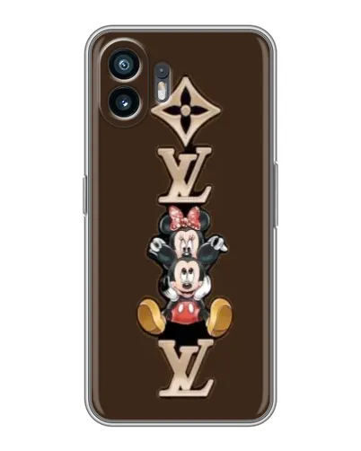 Чехол для OPPO K14x с картинкой «LV и Микки Маус»