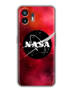 Чехол для OPPO K14x с картинкой «NASA — красная туманность»