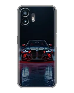 Чехол для OPPO K14x с картинкой «BMW на мокрой дороге»