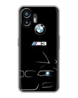 Чехол для OPPO K14x с картинкой «Минималистичный принт BMW M3»
