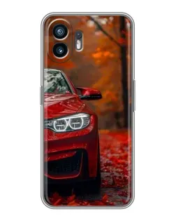 Чехол для OPPO K14x с картинкой «Осенняя BMW M4»