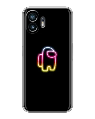 Чехол для OPPO K14x с картинкой «Among Us градиент» Чехол для OPPO K14x с картинкой «Among Us градиент»