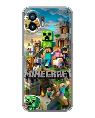 Чехол для OPPO K14x с картинкой «Замок Minecraft» Чехол для OPPO K14x с картинкой «Замок Minecraft»