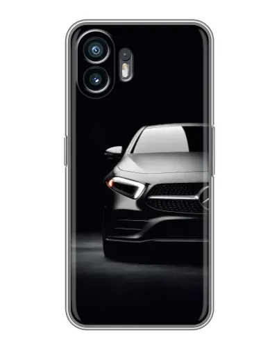 Чехол для OPPO K14x с картинкой «Свет фар Mercedes»