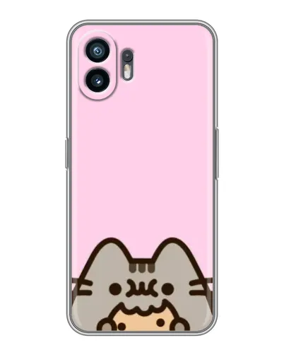 Чехол для OPPO K14x с картинкой «Pusheen и печенье»