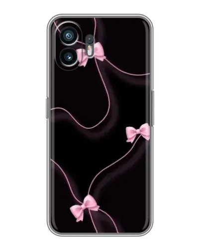 Чехол для OPPO K14x с картинкой «Розовые ленты» Чехол для OPPO K14x с картинкой «Розовые ленты»