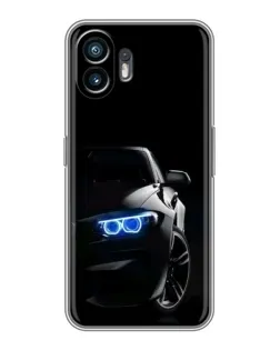 Чохол для OPPO K15 з картинкою «BMW — нічний погляд»