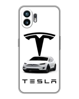 Чохол для OPPO K15 з картинкою «Tesla White Style» Чохол для OPPO K15 з картинкою «Tesla White Style»