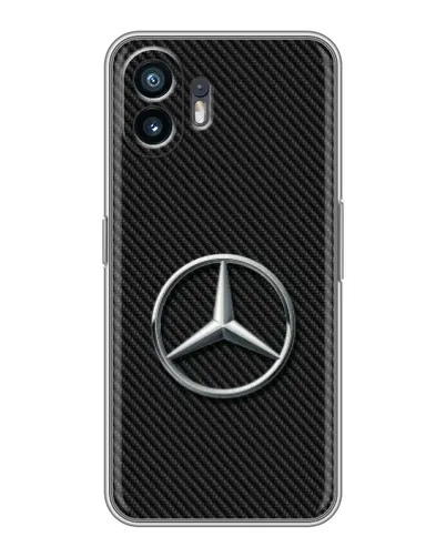 Чехол для OPPO K15 с картинкой «Карбоновый Mercedes стиль» Чехол для OPPO K15 с картинкой «Карбоновый Mercedes стиль»