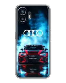 Чохол для OPPO K15 з картинкою «Audi Sport — неон» Чохол для OPPO K15 з картинкою «Audi Sport — неон»