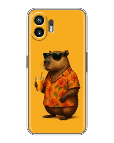 Чохол для OPPO K15 з картинкою «Капібара на відпочинку» Чохол для OPPO K15 з картинкою «Капібара на відпочинку»