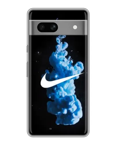 Чохол для OPPO K15s з картинкою «Nike та синій дим» Чохол для OPPO K15s з картинкою «Nike та синій дим»