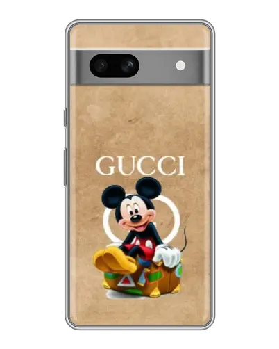 Чохол для OPPO K15s з картинкою «Міккі Маус Gucci — крафт» Чохол для OPPO K15s з картинкою «Міккі Маус Gucci — крафт»