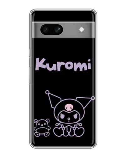 Чохол для OPPO K15s з картинкою «Kuromi — чорний мінімалізм» Чохол для OPPO K15s з картинкою «Kuromi — чорний мінімалізм»