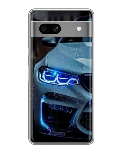 Чохол для OPPO K15s з картинкою «Погляд BMW з синіми фарами» Чохол для OPPO K15s з картинкою «Погляд BMW з синіми фарами»
