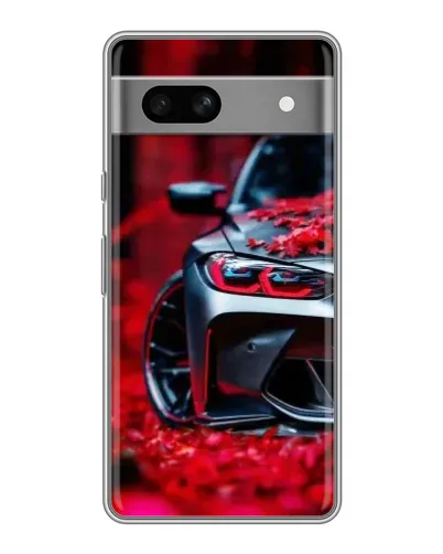 Чохол для OPPO K15s з картинкою «Спортивна BMW та квіти» Чохол для OPPO K15s з картинкою «Спортивна BMW та квіти»